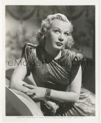 2j1768 GLORIA DICKSON 8.25x10 still 1940 close up of the pretty blonde from I Want a Divorce!