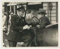2j1774 GREAT O'MALLEY 8x10 still 1937 cop Pat O'Brien writes a traffic ticket to Humphrey Bogart!