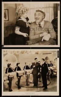 2j1899 POOR LITTLE RICH GIRL 2 8x10 stills 1936 great images of cute Shirley Temple, Henry Armetta!
