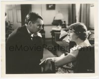2j1828 PRIZEFIGHTER & THE LADY 8x10.25 still 1933 Walter Huston asks Myrna Loy where his boy is!