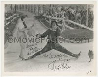 2j0337 RAY BOLGER signed 8x10 REPRO still 1930s as Scarecrow in The Wizard of Oz with Judy Garland!