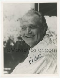 2j0098 RED SKELTON signed 6.5x8.5 REPRO photo 1980s portrait of the legendary comedian late in life!