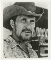 2j0100 ROBERT DUVALL signed 8x9.5 REPRO still 1983 great close up in cowboy hat from Tender Mercies!