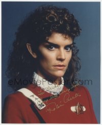 2j0350 ROBIN CURTIS signed 8x10 REPRO color photo 1990s as the Vulcan Saavik from Star Trek III!