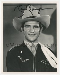2j0359 SAMMY BAUGH signed 8x10 REPRO photo 1980s football as cowboy from King Of The Texas Rangers