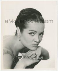 2j1840 SARA MONTIEL 8.25x10 still 1956 incredible portrait of the Spanish beauty by Oliver Sigurdson!