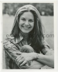 2j0367 STEPHANIE ZIMBALIST signed 8x10 REPRO still 1990s smiling portrait of the pretty actress!