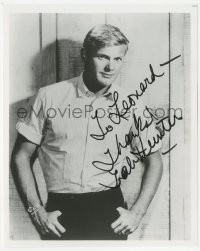 2j0373 TAB HUNTER signed 8x10 REPRO still 1980s portrait of the handsome star w/ sleeves rolled up!