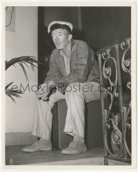 2j1848 TO HAVE & HAVE NOT 8.25x10 still 1944 great seated portrait of Walter Brennan by Mac Julian!