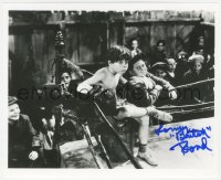 2j0379 TOMMY BOND signed 8x10 REPRO still 1980s great image of Butch in the boxing ring, Our Gang!