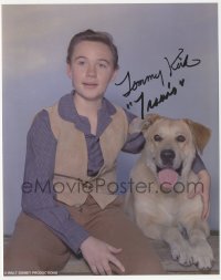 2j0163 TOMMY KIRK signed color 8x10 REPRO photo 1990s great portrait as Travis from Old Yeller!