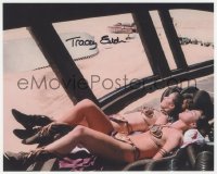 2j0164 TRACEY EDDON signed color 8x10 REPRO photo 2000s Carrie Fisher Return of the Jedi stunt double!