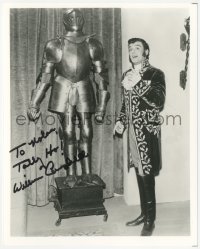 2j0391 WILLIAM CAMPBELL signed 8x10 REPRO still 1990s scene from Star Trek: The Squire of Gothos!