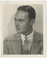 2j1854 WILLIAM HAINES deluxe 8x10 still 1930 great head & shoulders portrait by Ruth Harriet Louise!