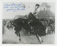 2j0397 YAKIMA CANUTT signed 8x10 REPRO photo 1980s great image of the legendary rodeo rider/stuntman!