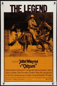 2j1004 CHISUM 1sh 1970 BIG John Wayne, the legend, the hero, the man, the winner, the western!