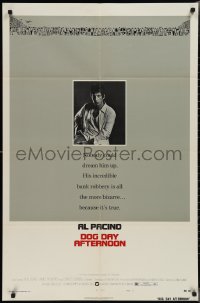 2j1033 DOG DAY AFTERNOON style B 1sh 1975 Al Pacino, Sidney Lumet bank robbery crime classic!