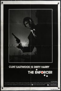 2j1048 ENFORCER 1sh 1976 classic image of Clint Eastwood as Dirty Harry holding .44 magnum!