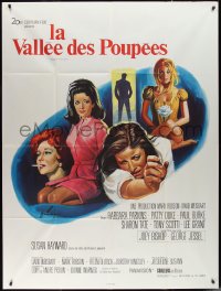 2j0496 VALLEY OF THE DOLLS French 1p 1968 Sharon Tate, Jacqueline Susann, different Grinsson art!