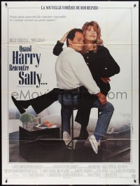 2j0500 WHEN HARRY MET SALLY French 1p 1989 Billy Crystal & Meg Ryan, directed by Rob Reiner!