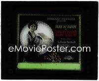 2j1688 EVERYTHING FOR SALE glass slide 1921 McAvoy in movie w/ same plot as I Know Where I'm Going!