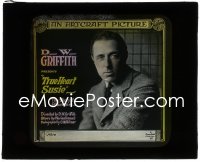 2j1716 TRUE HEART SUSIE glass slide 1919 great close portrait of director D.W. Griffith!