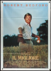 2j0548 NATURAL Italian 1p 1984 Robert Redford, Robert Duvall, directed by Barry Levinson, baseball!