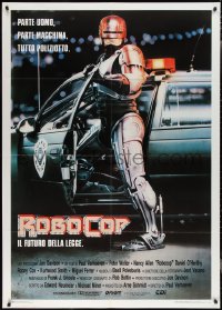 2j0569 ROBOCOP Italian 1p 1987 Paul Verhoeven classic, Peter Weller, part man, part machine, all cop