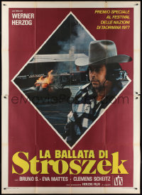 2j0631 STROSZEK: A BALLAD Italian 2p 1977 Werner Herzog, great image of Bruno Schleinstein!
