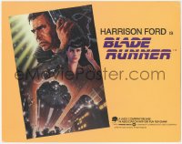 2j1297 BLADE RUNNER TC 1982 Ridley Scott sci-fi classic, art of Harrison Ford by John Alvin!