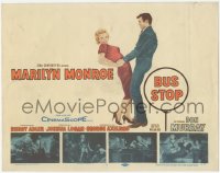 2j1301 BUS STOP TC 1956 sexy smiling Marilyn Monroe held by cowboy Don Murray + 4 inset scenes!