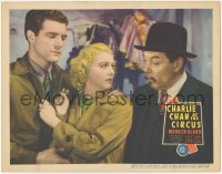 2j1398 CHARLIE CHAN AT THE CIRCUS LC 1936 Warner Oland w/ Shirley Deane & John McGuire, ultra rare!