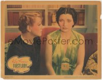 2j1424 FIRST LADY LC 1937 close up of Louise Fazenda looking at beautiful Kay Francis!