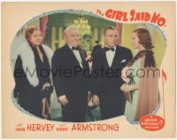2j1438 GIRL SAID NO LC 1937 beautiful dance hall girl Irene Hervey with Robert Armstrong & 2 others!
