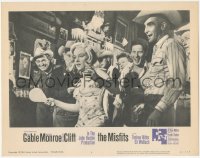 2j1481 MISFITS LC #6 1961 Gable, Montgomery Clift, Eli Wallach & ping-ponging sexy Marilyn Monroe!