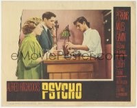 2j1528 PSYCHO LC #4 1960 Alfred Hitchcock, Vera Miles & John Gavin at Bates motel w/Anthony Perkins!