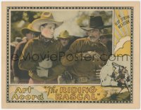 2j1540 RIDING RASCAL LC 1926 skinny guy cowers from cowboy Art Acord glaring at him!