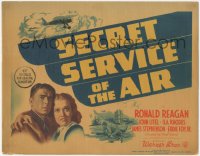 2j1354 SECRET SERVICE OF THE AIR TC 1939 Ronald Reagan, based on the memoirs of its ex-chief!