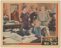 2j1548 SECRETS OF WU SIN LC 1932 reporter Lois Wilson, illegal alien smuggling in Chinatown, rare!