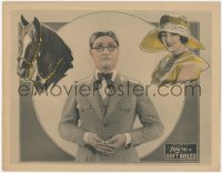 2j1556 SOFT BOILED LC 1923 portraits of Tom Mix with glasses, Tony the Wonder Horse & Billie Dove!