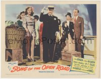 2j1562 SONG OF THE OPEN ROAD LC 1944 W.C. Fields, Edgar Bergen & Charlie McCarthy with mini dummy!