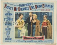 2j1570 THERE'S NO BUSINESS LIKE SHOW BUSINESS LC #3 1954 Marilyn Monroe, O'Connor, Ray & Gaynor!