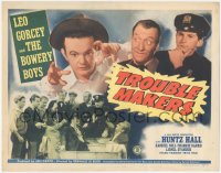 2j1360 TROUBLE MAKERS TC 1949 The Bowery Boys Leo Gorcey, Huntz Hall, Gabriel Dell & Frankie Darro!
