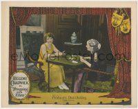 2j1581 TROUPING WITH ELLEN LC 1924 Helene Chadwick playing cards with old lady, ultra rare!
