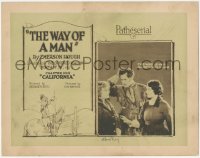 2j1362 WAY OF A MAN chapter 9 TC 1924 image of two maids with a man, California!