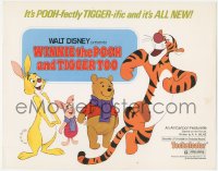 2j1366 WINNIE THE POOH & TIGGER TOO TC 1974 Walt Disney cartoon, characters created by A.A. Milne!