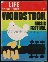 2j0860 WOODSTOCK magazine 1969 special edition of Life Magazine, Arnold Skolnick cover art, rare!
