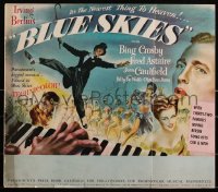 2j0657 BLUE SKIES pressbook 1946 Fred Astaire, Bing Crosby, Joan Caulfield, Irving Berlin, rare!