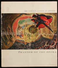 2j0749 PHANTOM OF THE OPERA pressbook 1943 Claude Rains, Gaston Leroux, Universal horror, ultra rare!