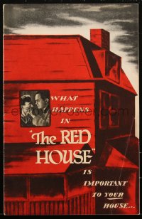 2j0755 RED HOUSE pressbook 1946 Edward G. Robinson, film noir directed by Delmer Daves, very rare!